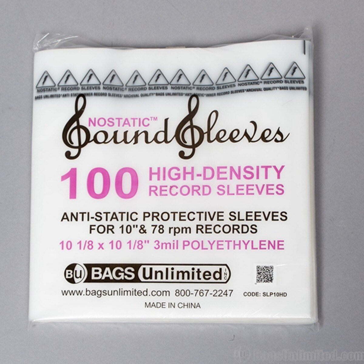 10" HD POLY SLEEVES